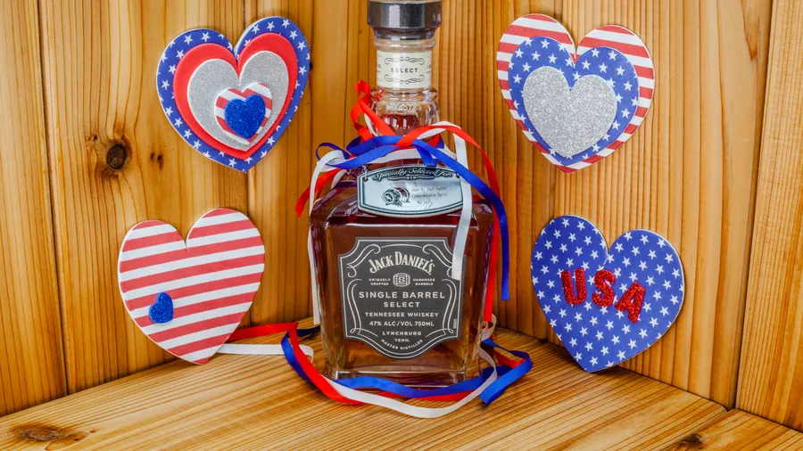 Jack Daniel's Single Barrel Show-Me State Squires Commemorative Bottle 001 Fourth Of July Decorations