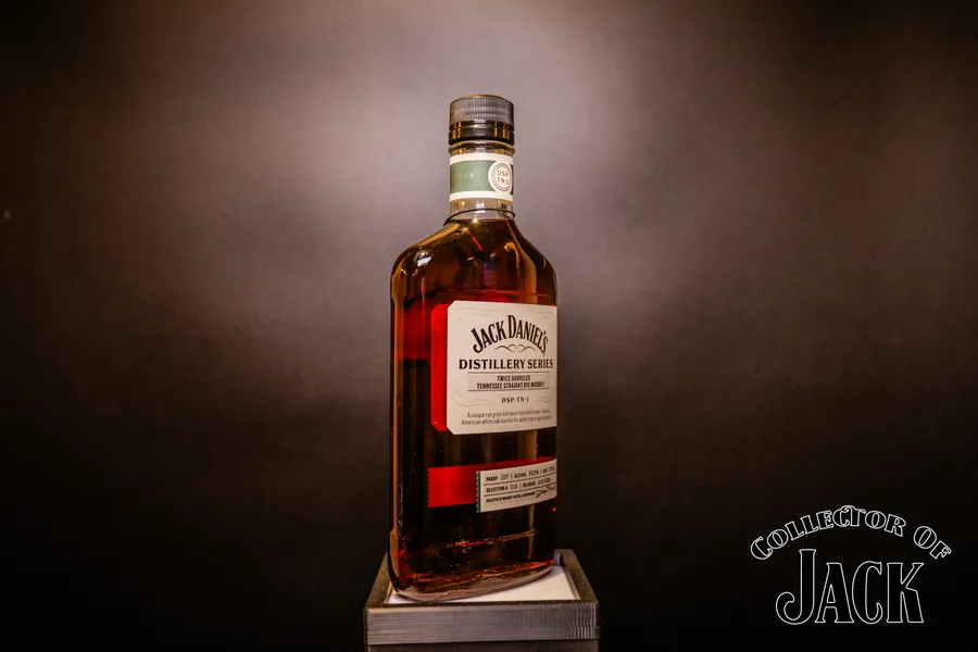 Jack Daniel's Tennessee Tasters Series has changed to the Distillery Series with release 010, this is the 013 release Twice Barreled Tennessee Straight Rye Whiskey