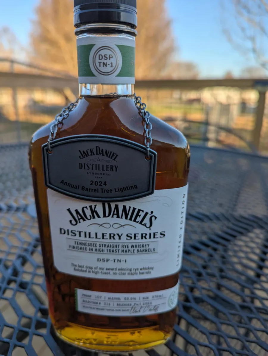 Jack Daniel's Tennessee Tasters Series has changed to the Distillery Series with release 010, this is the 013 release Twice Barreled Tennessee Straight Rye Whiskey