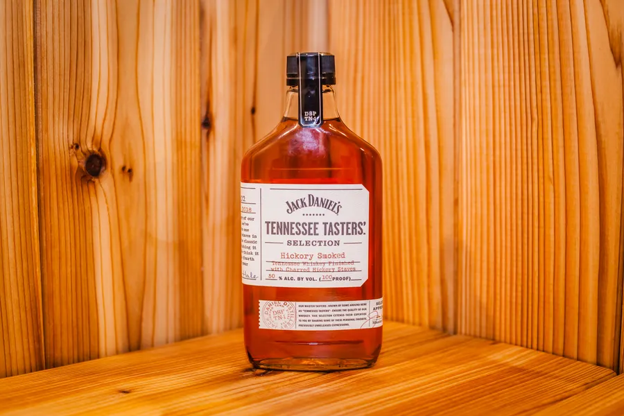 A collector's guide to the Jack Daniel's Tennessee Tasters' Series Hickory Smoked release "Tennessee Whiskey Finish with Charred Hickory Staves"