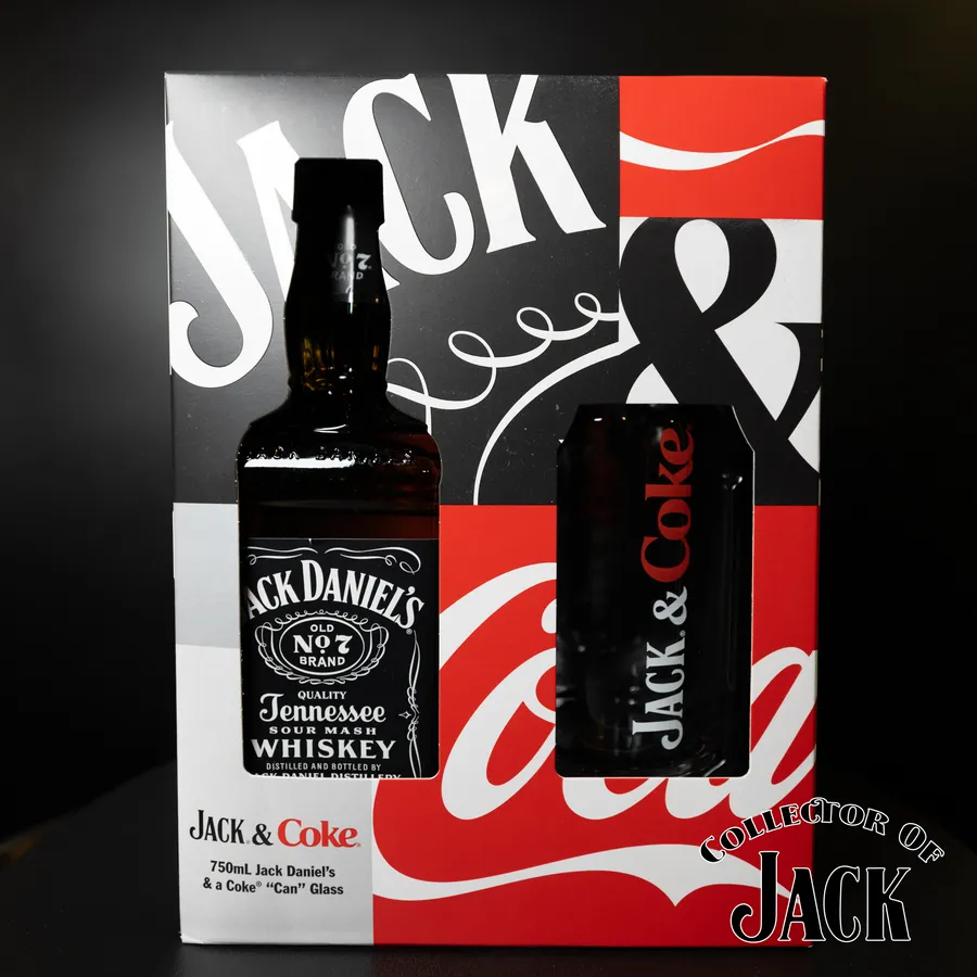 Jack Daniel's & Coke Gift Set with Can Glass