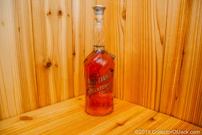 Jack Daniel's Tennessee Bicentennial whiskey bottle