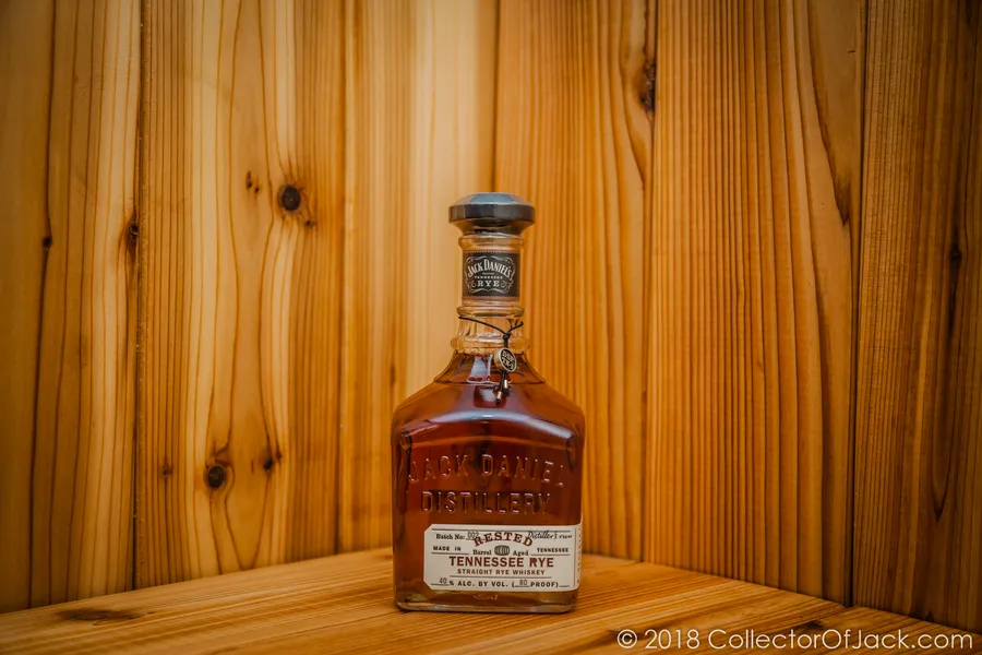 A collector's guide to the Jack Daniel's Rested Tennessee Rye, the second foray into Rye for Jack Daniels