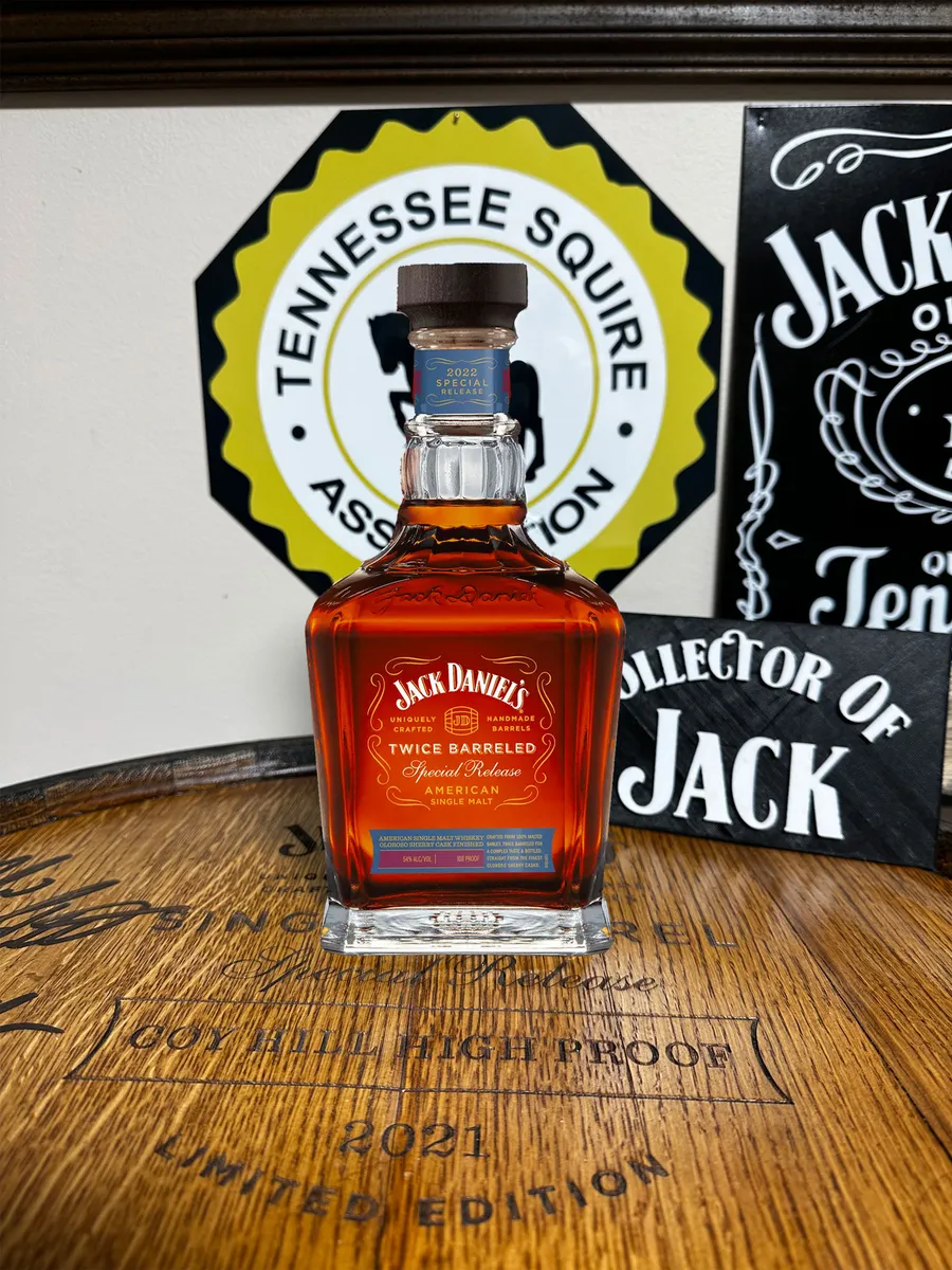 Pre-release Jack Daniel's 2022 Special Release Twice Barreled American Single Malt