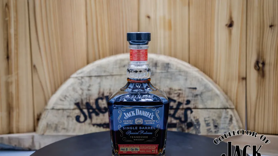 Jack Daniels Special Release Coy Hill High Proof, an extremely high proof whiskey released in 2021