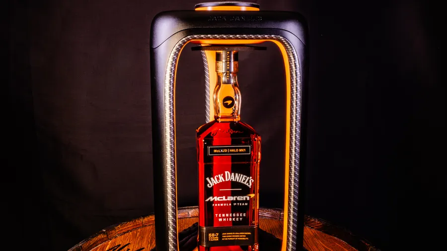 The Jack Daniel's x McLaren Halo release is one of the most premium bottles ever produced.