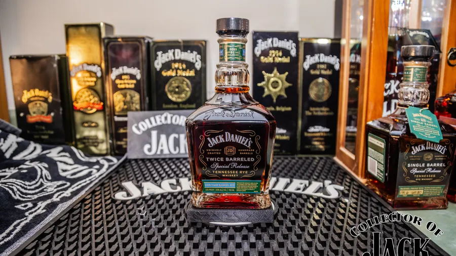 The 2023 Jack Daniel's Special Release is a Twice Barreled Heritage Barrel Rye, aged in new oak barrels and matured in handmade heritage barrels for a unique flavor.