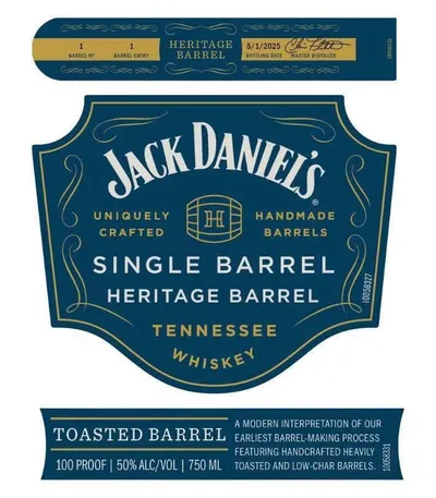 Heritage Barrel Toasted Barrel Labels