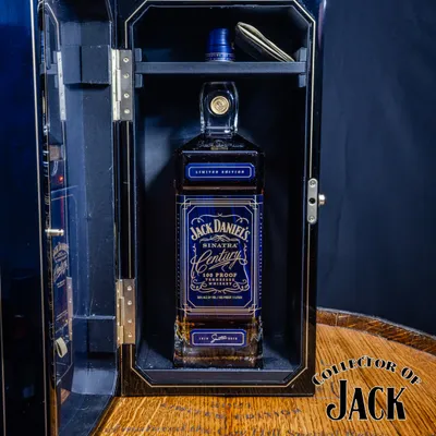 Jack Daniel's Sinatra Century Bottle Inside Case