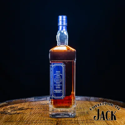 Jack Daniel's Sinatra Century Bottle Side Label - Celebrating 100 Years
