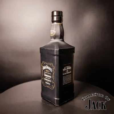 Jack Daniel's 2011 Birthday Edition Angled Front Of Bottle