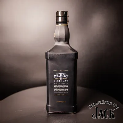 Jack Daniel's 2011 Birthday Edition Side Of Bottle
