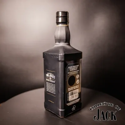 Jack Daniel's 2011 Birthday Edition Angled Rear of Bottle