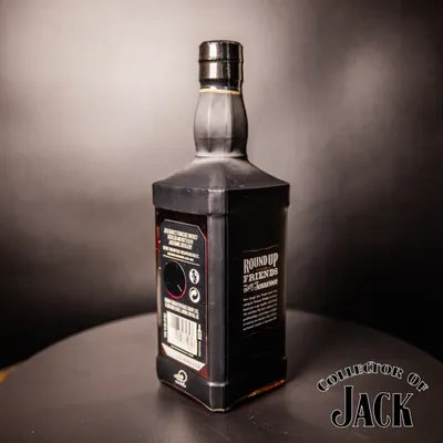 Jack Daniel's 2011 Birthday Edition Angled Back of Bottle