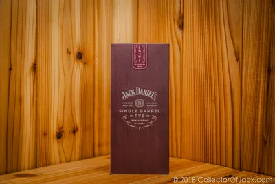 Jack Daniel's Single Barrel Rye bottle