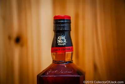 Jack Daniel's Legacy Edition Series Second Edition release, the red and black label