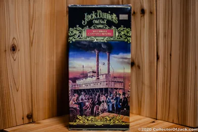 Jack Daniel's Riverboat Captain's Bottle front of box