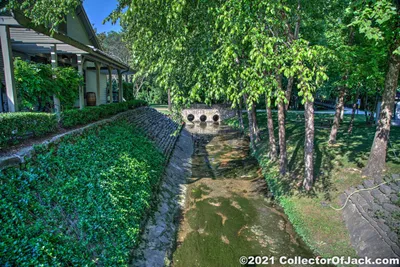 Visitor's center creek