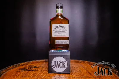 Jack Daniel's Distillery Series 008 Straight Tennessee Rye Whiskey Finished In High Toast Maple Barrels Front of Bottle