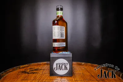 Jack Daniel's Distillery Series 008 Straight Tennessee Rye Whiskey Finished In High Toast Maple Barrels Side/Rear of Bottle