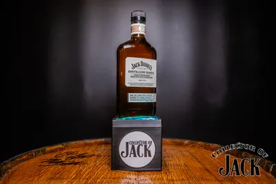 Jack Daniel's Distillery Series 010 Straight Tennessee Whiskey Finished With Toasted Pecan Wood Chips Front from Angle