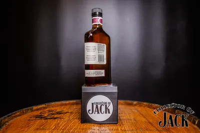 Jack Daniel's Distillery Series 012 Straight Tennessee Whiskey Finished In Oloroso Sherry Casks Side/Rear of Bottle