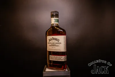 Jack Daniel's Distillery Series 013 Twice Barreled Tennessee Straight Rye Whiskey Front of Bottle