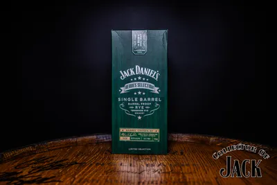 Jack Daniel's Heroes Selection Single Barrel Barrel Proof Rye Whiskey Front of Box