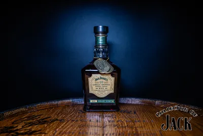 Jack Daniel's Heroes Selection Single Barrel Barrel Proof Rye Whiskey Front of Bottle