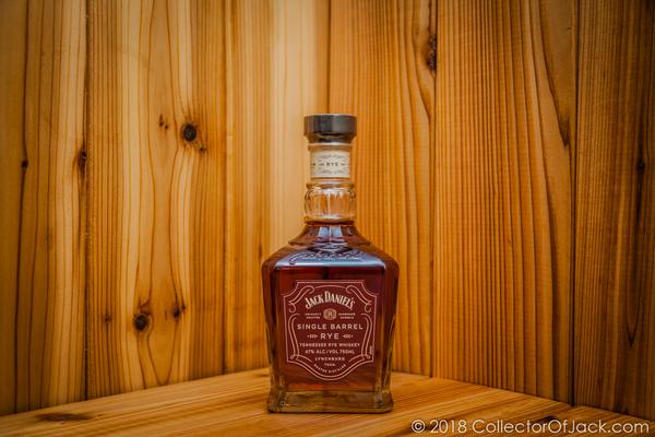Jack Daniel's Single Barrel Rye bottle