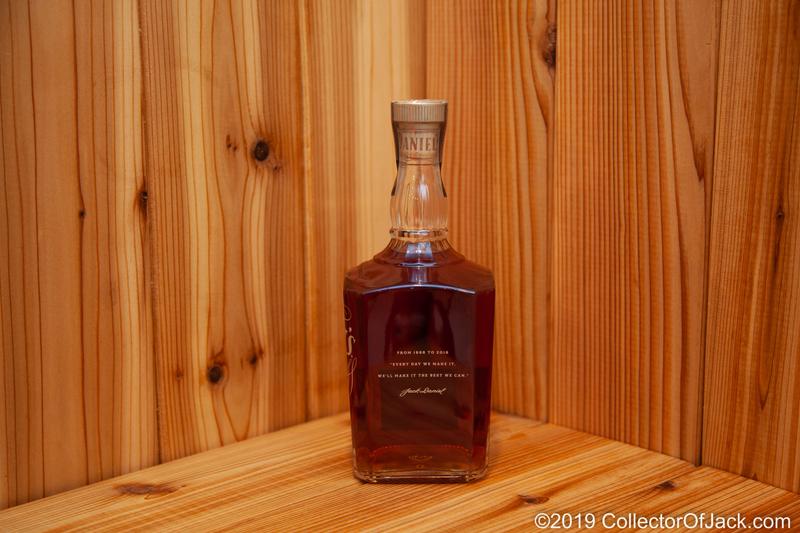 Jack Daniel's 150th Anniversary Tennessee Whiskey Bottle and the Black Box