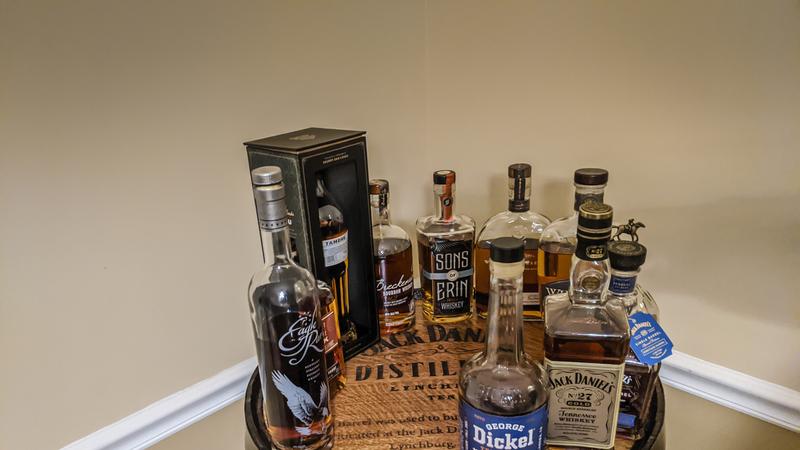 My first whiskey tasting event