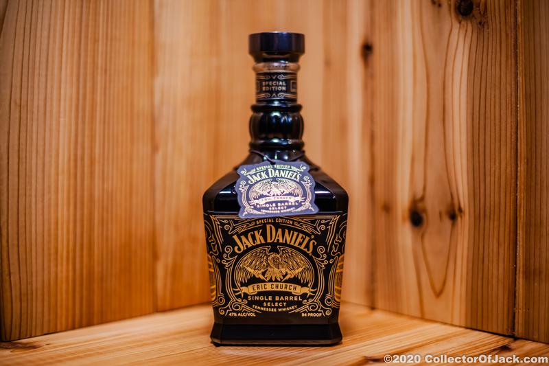 The 2020 Release of the Limited Edition Jack Daniel's Eric Church Single Barrel Select