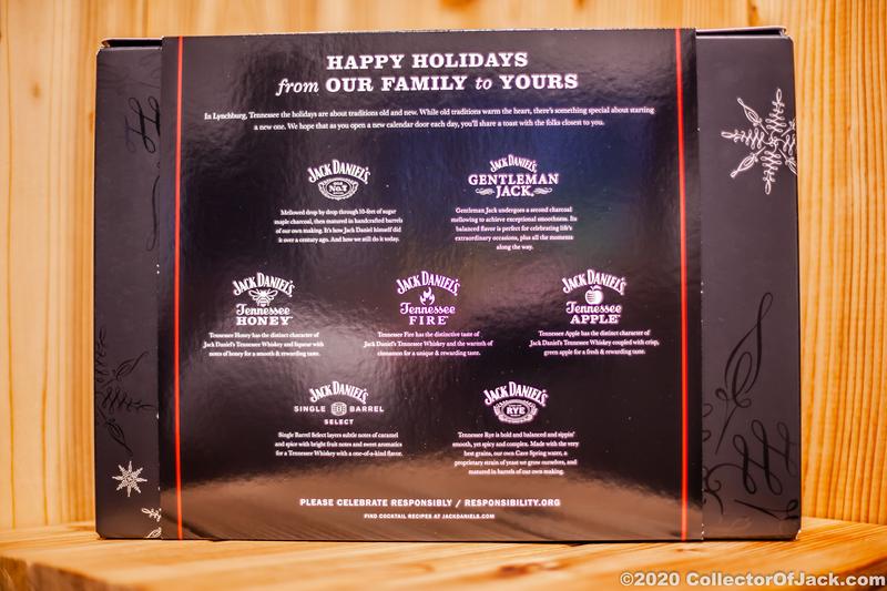 Jack Daniel's 2020 Holiday Countdown Calendar