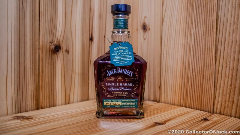 Jack Daniel's 2020 Special Release Barrel Proof Rye