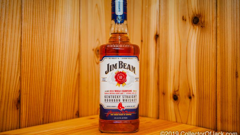 Jim Beam Red Sox 2018 World Champions Bottle (World Series)