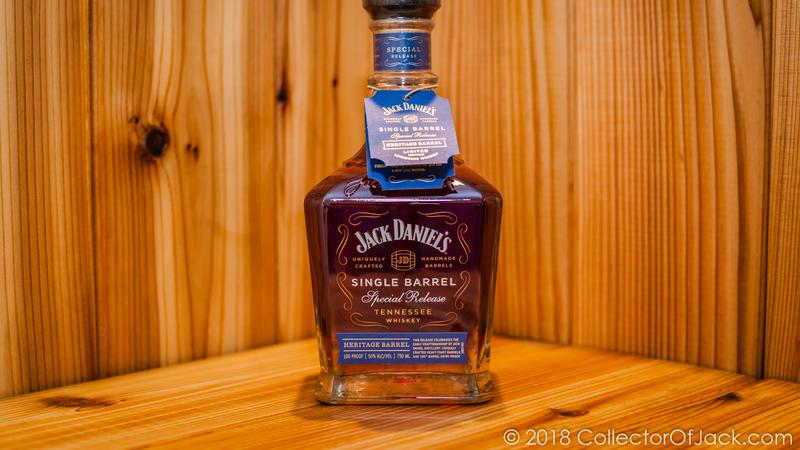 Jack Daniel's Single Barrel Heritage Barrel (2018)
