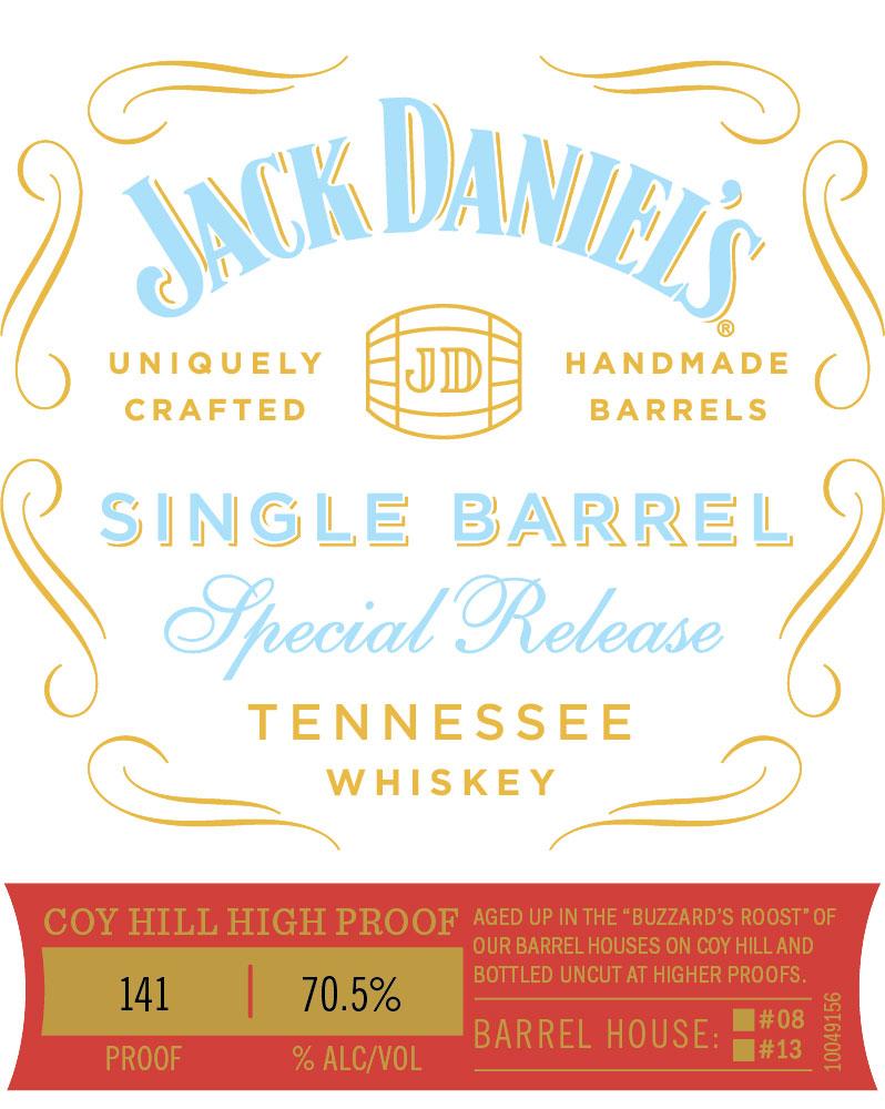 Jack Daniel's Single Barrel Coy Hill High Proof