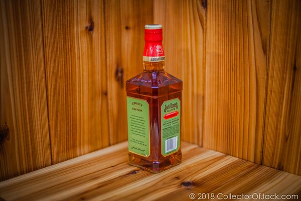 Jack Daniel's Legacy Edition Series First Edition release, the green label