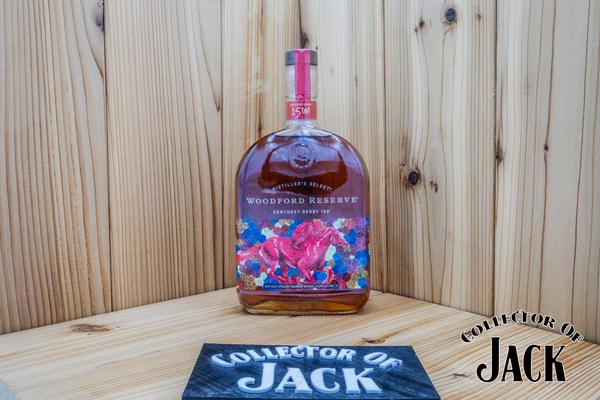 Woodford Reserve Kentucky Derby 150th Bourbon front of the bottle