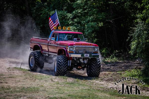 High Roller Monster Truck at the 2024 BIGFOOT Open House