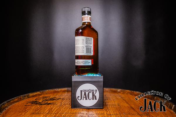 Jack Daniel's Distillery Series 010 Straight Tennessee Whiskey Finished With Toasted Pecan Wood Chips Side/Rear of Bottle