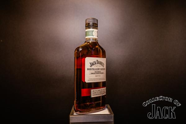 Jack Daniel's Distillery Series 013 Twice Barreled Tennessee Straight Rye Whiskey Front of Bottle