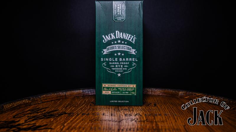 Jack Daniel's Heroes Selection Single Barrel Barrel Proof Rye